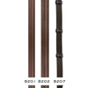 EC.Reins Rubber 12 5mm-1/2  Brown Cob