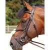 WC.Mexican noseband bridle  brown  pony