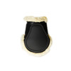 Sheepskin young horse boots black