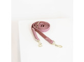 Dog lead wool light-pink 2m
