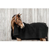 Heavy Fleece rug square black 210x200cm