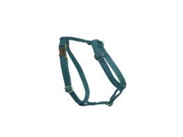 Dog Harness loop velvet emerald L 75-100cm