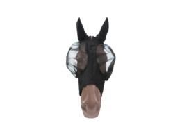Fly mask slim fit black pony