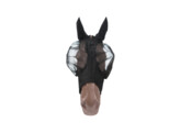 Fly mask slim fit black pony