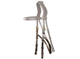 Dyon Collection Hackamore Cheekpiece Brown Full