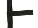 Headcollar without buckles black Cob