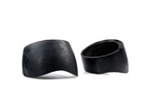 Hoofbands rubber black S