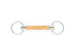 Loose Ring Wooden Snaffle 13.5