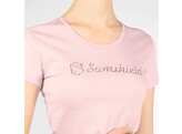 Axelle Hologr women t-shirt pink XXS