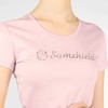 Axelle Hologr women t-shirt pink M