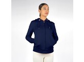 Bonita full zip sweater women navy/rose S