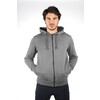 Bonito zip sweater men grey M