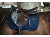 Saddle Pad color edition leather jumping navy