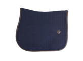 Saddle Pad color edition leather jumping navy