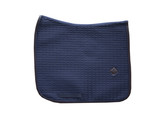 Saddle Pad color edition leather dressage navy