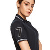 Polo top air woman navy/black 50