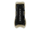 Vegan Sheepskin Tendon Boots bamboo Elastic black S