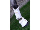 Sheepskin Leather Overreach boots white XXL