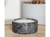 Marble bowl Candle Orient black size S 17 7cm