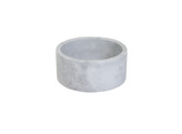 Dog Bowl marble white size L 21 9cm