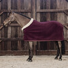 Fleece show rug  heavy  bordeaux 145-6 6