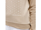 Cotton CrewNeck Sweatshirt Woman Beige S