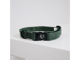 Dog Collar Lizard green S 28-40cm