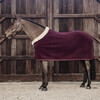 Fleece show rug  heavy  bordeaux 140-6 3