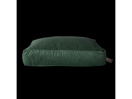 Dog pillow velvet pine green L 100cm x 80cm
