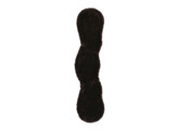 Sheepskin cover anatomic short girth brown 65 cm