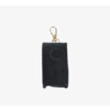 Poop bag square velvet black