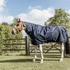 Turnout rug all weather Quick dry Fleece with Neck navy 130-6 0 150gram