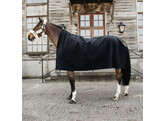 Heavy Fleece rug square black 140x120cm