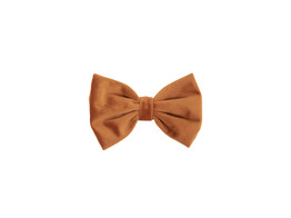 Bow tie velvet orange S
