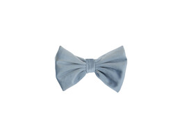 Bow tie velvet light blue L