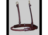 DC.Rope Noseband Covered Brown Pony