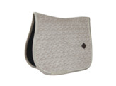 Saddle Pad basic velvet jumping cob beige