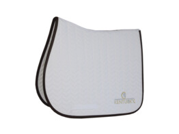 Kentucky Saddle Pad Fishbone Leather Jumping