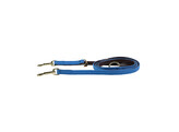 Plaited Nylon dog lead light blue 2m