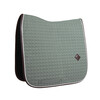Saddle Pad classic leather dressage dusty green