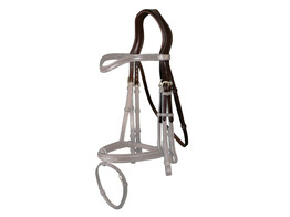 Double bridle Headp Brown Full DC