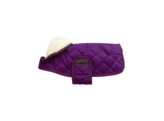 Dog coat original royal purple XS