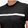 Jersey Mesh T-Shirt woman w/logo Black S