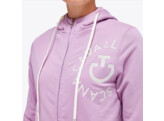 Emblem cot zip hoody woman d pink XXS