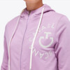 Emblem cot zip hoody woman d pink M