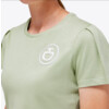 Cot puff/s emblem t-sh woman d. mint S