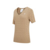 Soline Woman pull-over Camel M