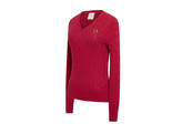 Lisa Twisted pull-over woman Cerise Red M