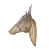 Fly mask classic with ears and nose beige cob