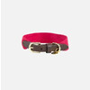 Dog collar Jacquard pink L 62cm
